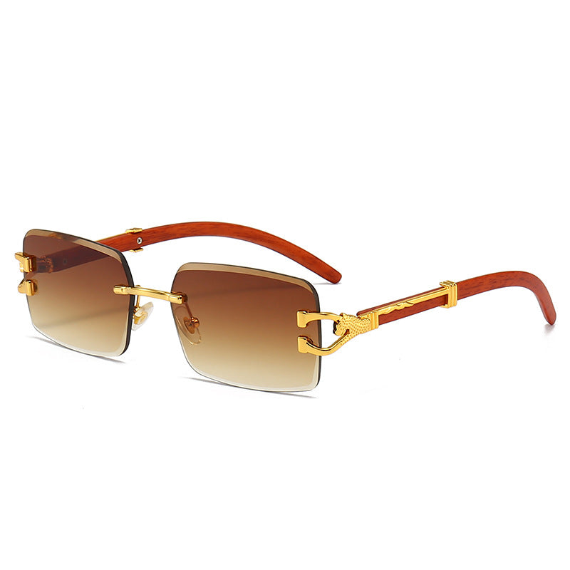 Damen Designer-Brille mit edlem Rahmen und kunstvollen Akzenten Karnz