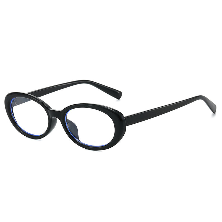 Elegante Vintage Oval Sonnenbrille Karnz