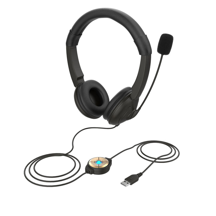 Multimedia-Headset mit einstellbarem Mikrofon Karnz