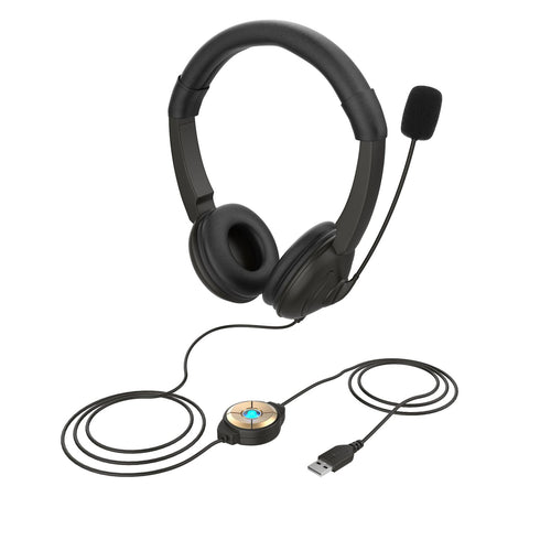 Multimedia-Headset mit einstellbarem Mikrofon Karnz
