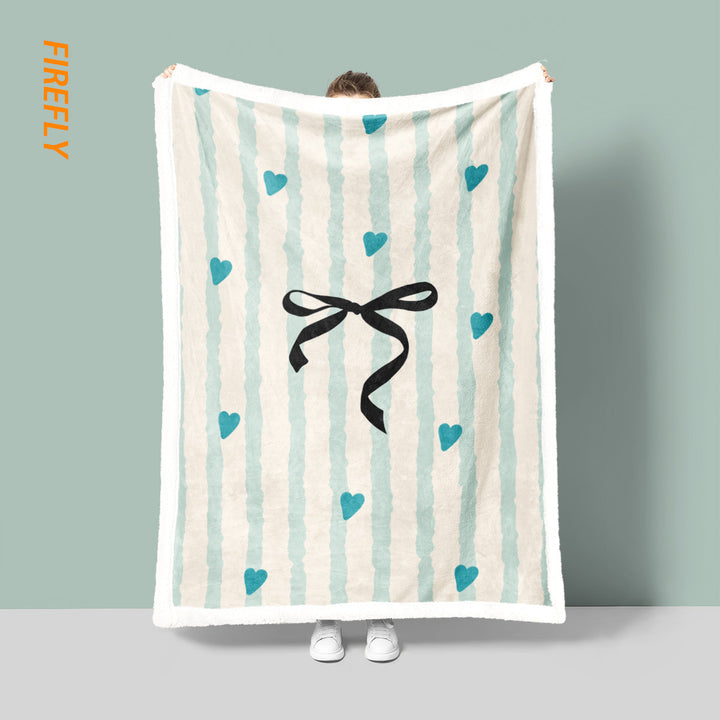 Gemütliche sternenmuster Fleece-Decke