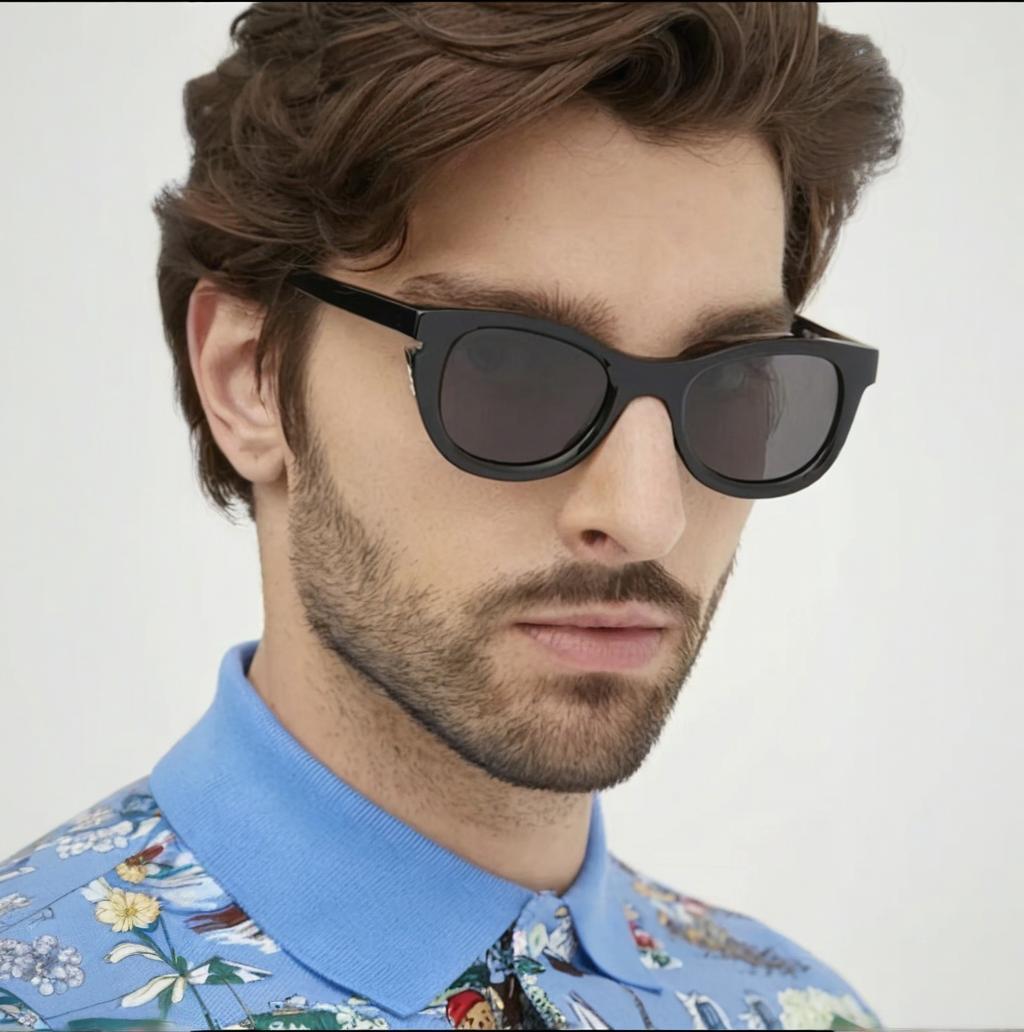 Damen Cat-Eye Sonnenbrille mit robustem Kunststoffrahmen Karnz