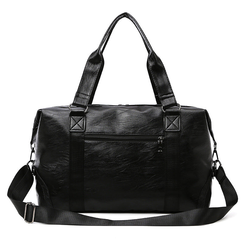 Luxuriöse Leder Wochenendreisetasche Karnz