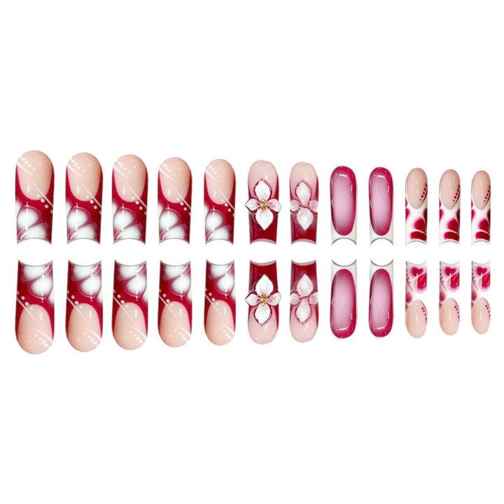 Floral Nail Art Extensions Karnz