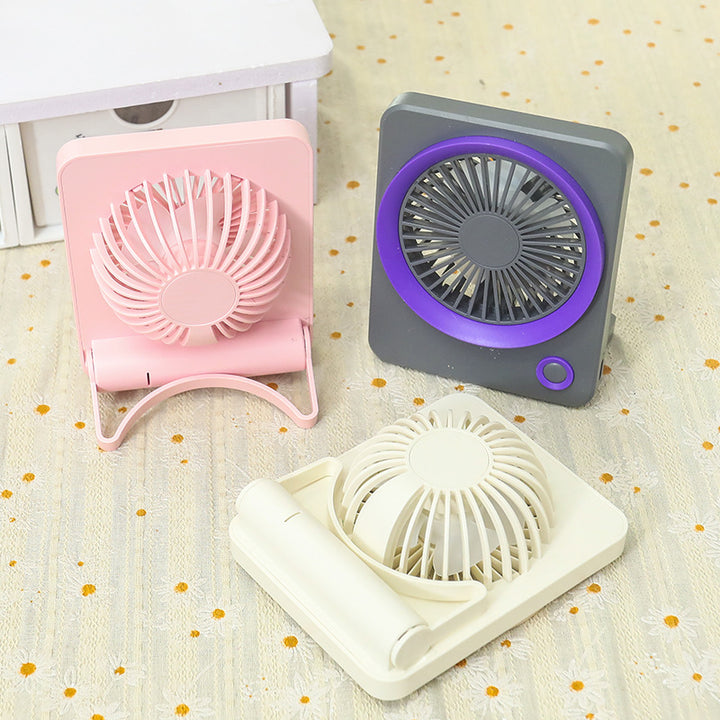 Damen Tragbarer USB Tischventilator mit kompaktem Design und mehreren Geschwindigkeitsmodi Karnz