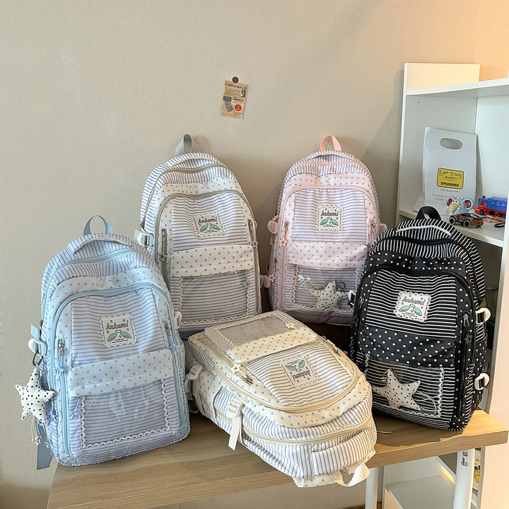 Niedlicher schulrucksack mit sternenmuster Karnz