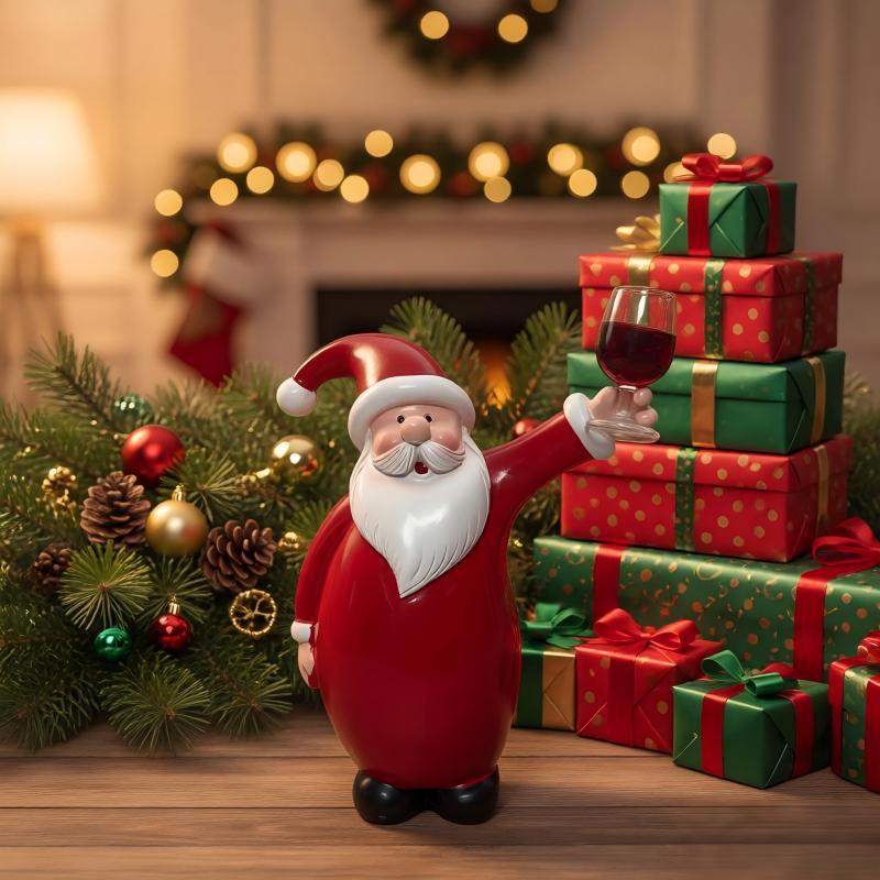 Dekorative Weihnachtsmannfigur Karnz