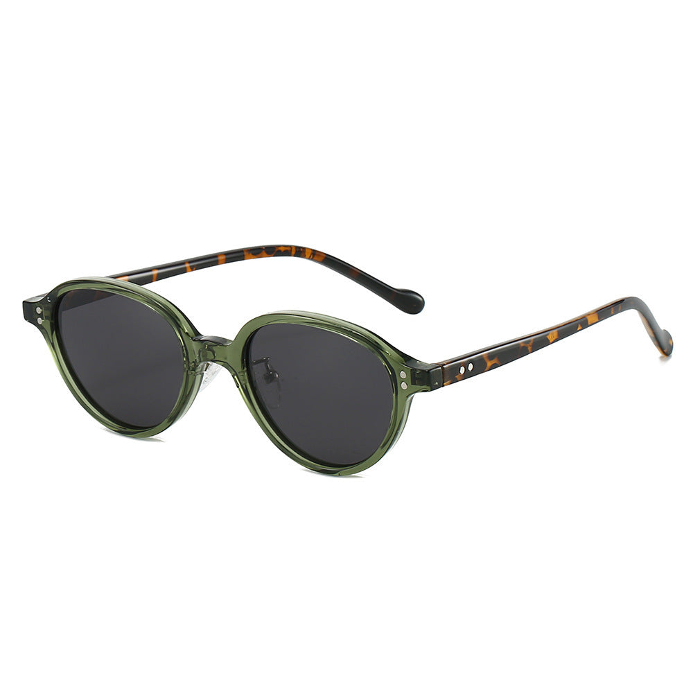 Damen Vintage-Inspirierte Sonnenbrille mit stilvollem ovalen Rahmen Karnz