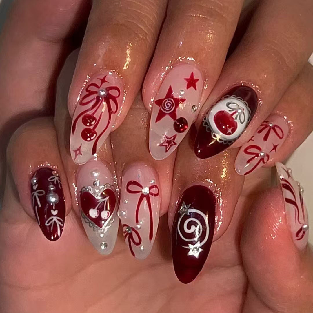Festliches Nail Art Set