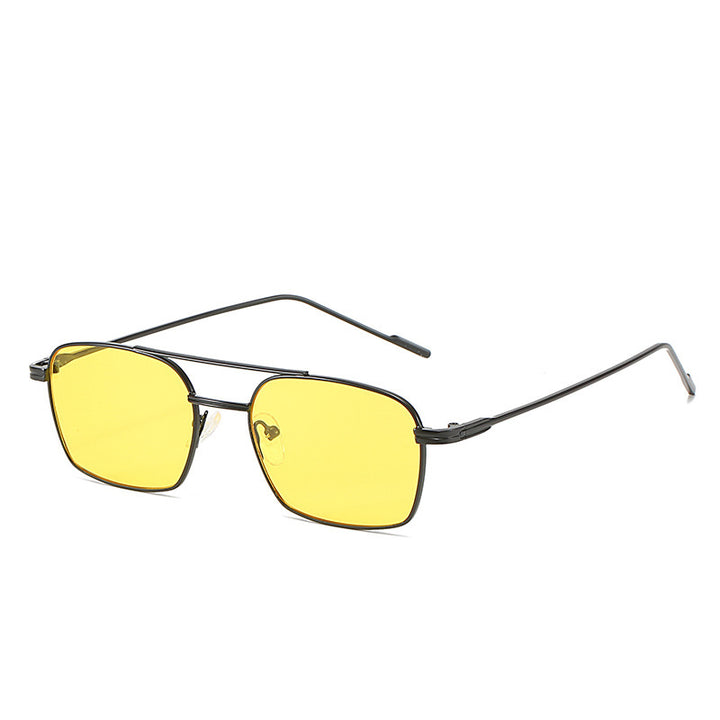 Elegante geometrische Rahmen-Sonnenbrille Karnz