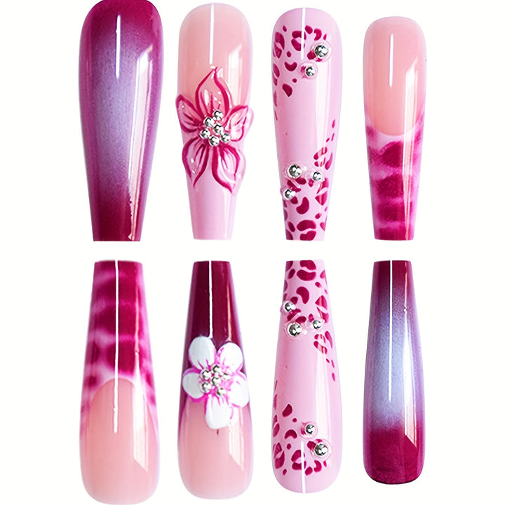 Premium Floral Nail Art Set Karnz