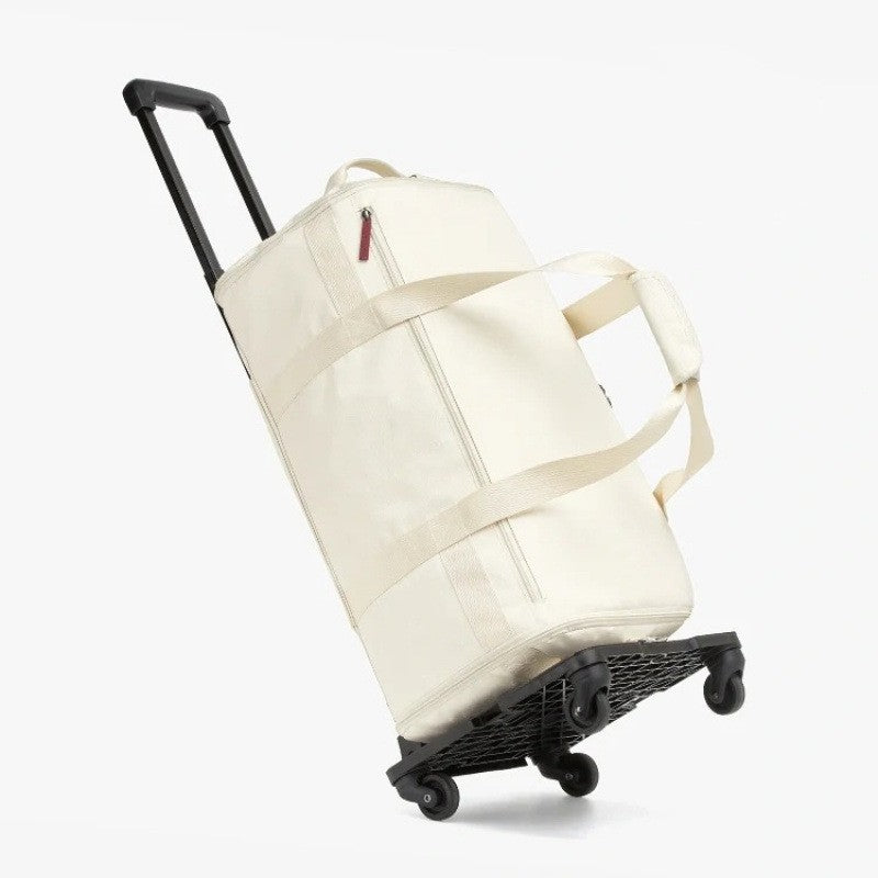 Geräumige Reisetasche mit Praktischem Rollen-System Karnz