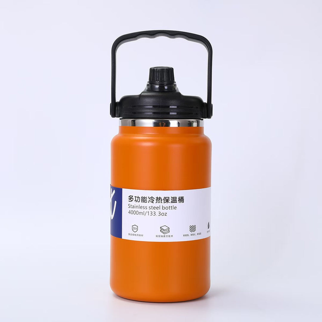 Unisex Edelstahl Trinkflasche Karnz