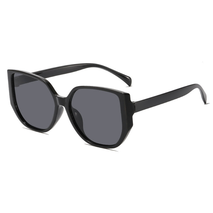 Oversized Geometric Frame Sonnenbrille Karnz