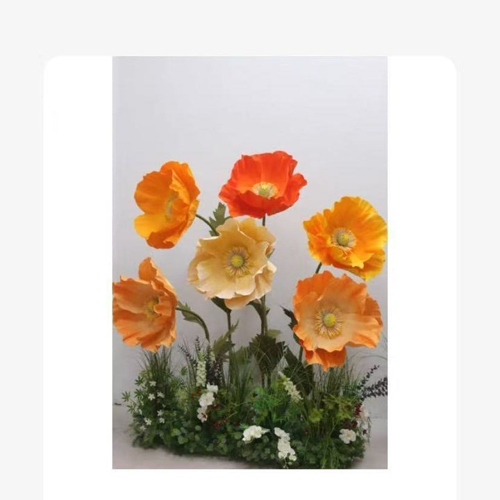 Elegante große Papierblumenanordnung