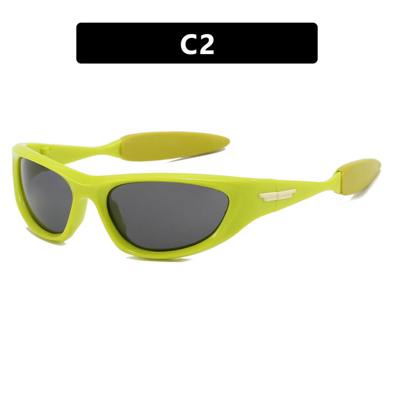 Damen sportliche Sonnenbrille mit rutschfestem Design Karnz