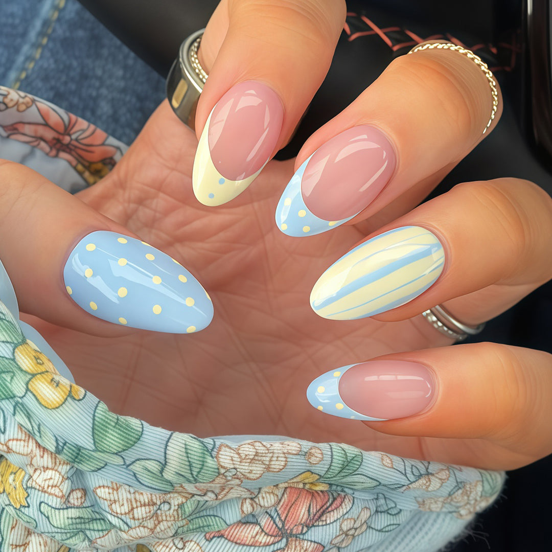 Künstlerische Stiletto-Nagelkunst-Tipps-Design Karnz