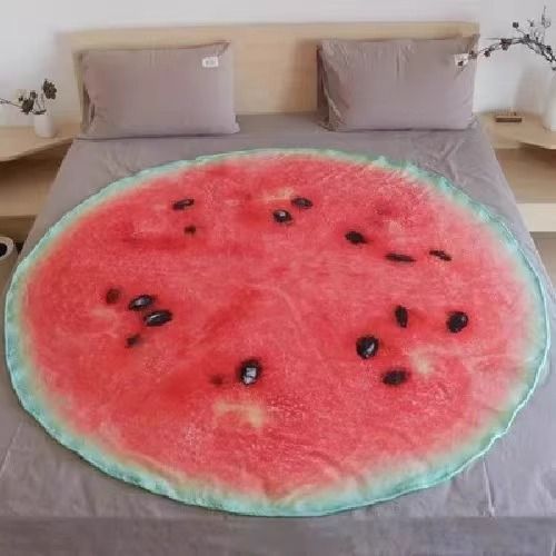 Essensthema Fleece-Decke
