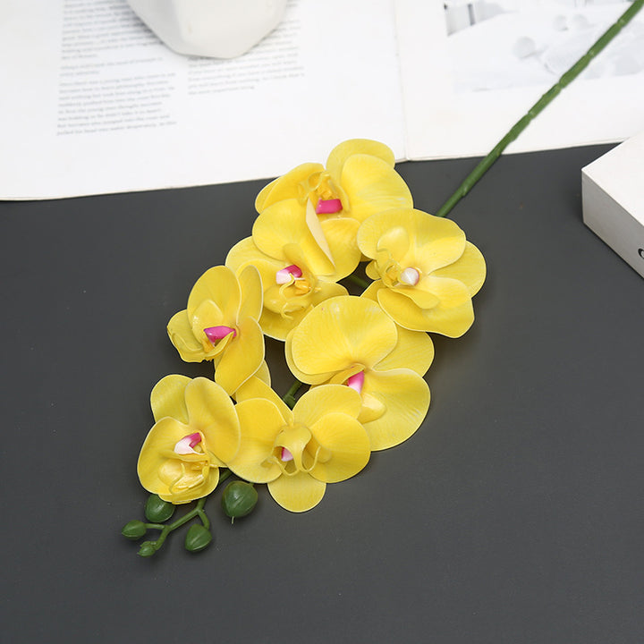 Realistische künstliche Orchideen-Stiel-Anordnung