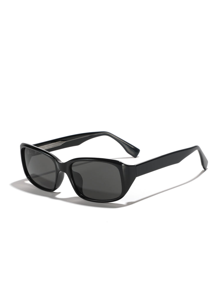Damen modische rechteckige Sonnenbrille Karnz