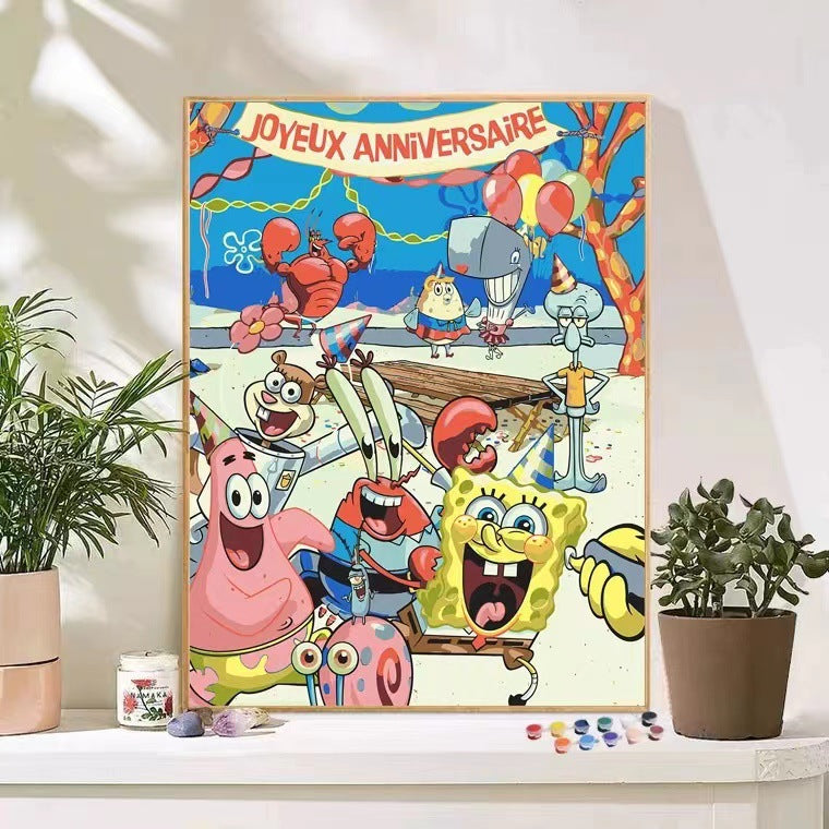 Anime-inspirierte Wandkunst Druck Karnz