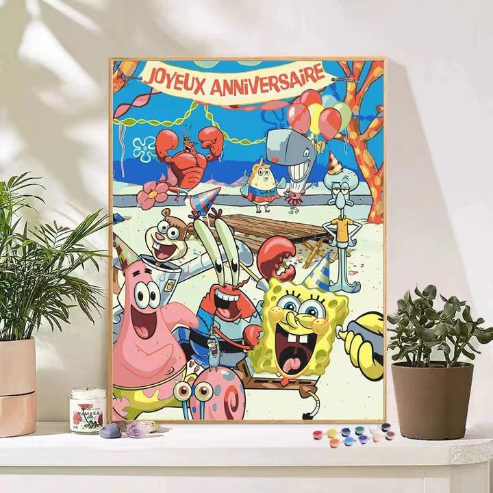 Anime-inspirierte Wandkunst Druck Karnz