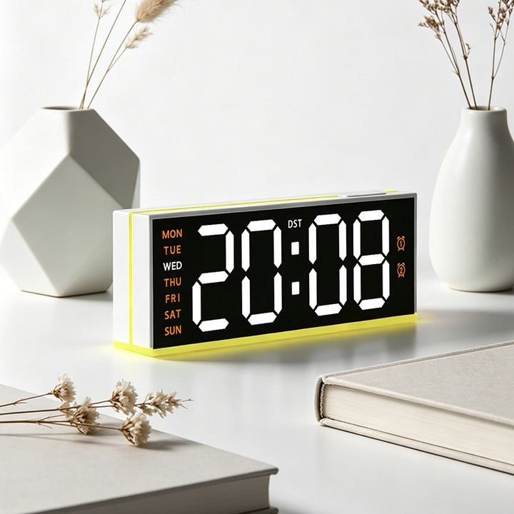 Digitaler Wecker mit Großem Led-Display und Dualer Alarmfunktion Karnz