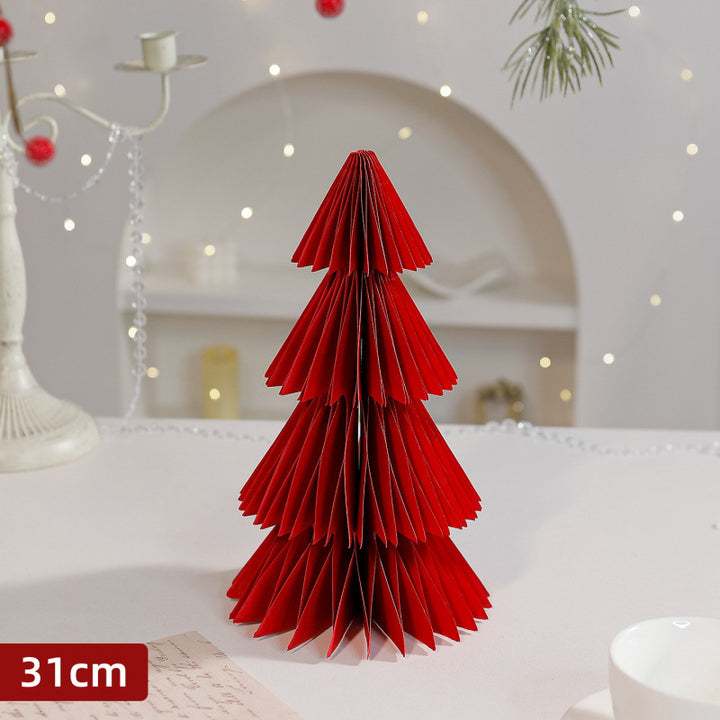Dekorative Papier Weihnachtsbaum Karnz