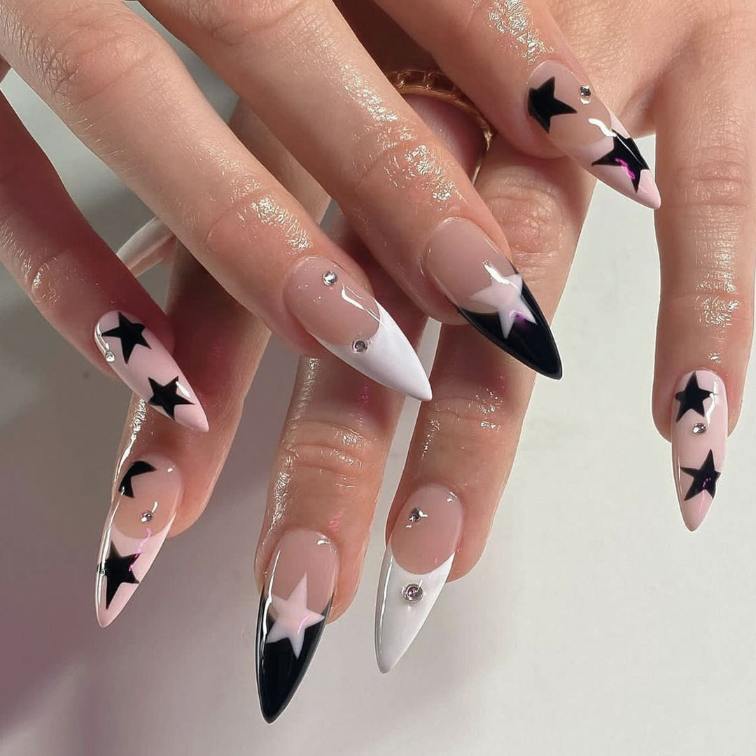 Sternennacht Nagelkunst Karnz