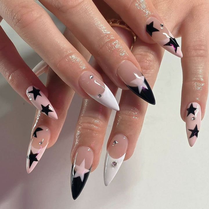 Sternennacht Nagelkunst Karnz