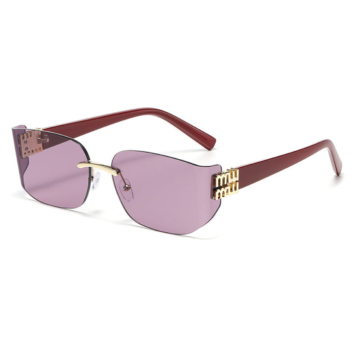 Stylische Eckige Sonnenbrille