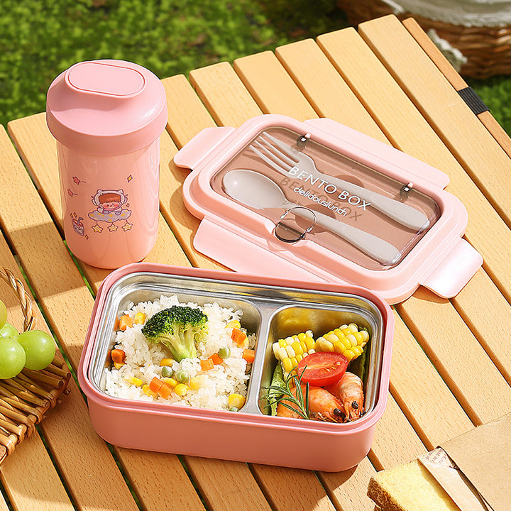 Stylische Mehrfach-Compartments Bento-Box