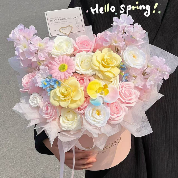 Elegante Künstliche Blumenstrauß Anordnung