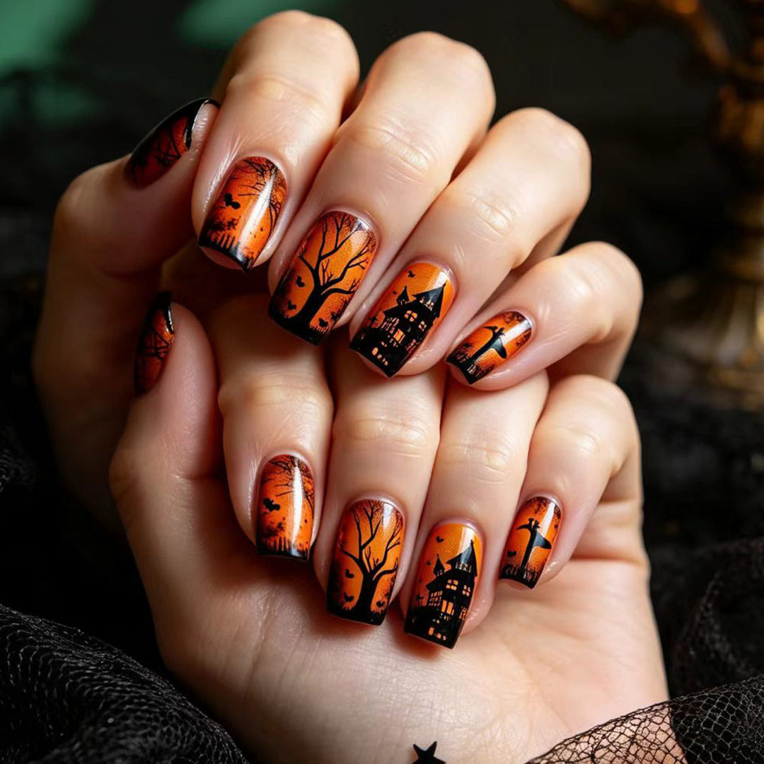 Kreative Halloween Kunstnägel Karnz