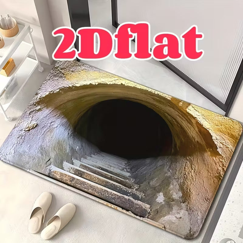 Künstlerischer gut gestalteter Bereichsteppich