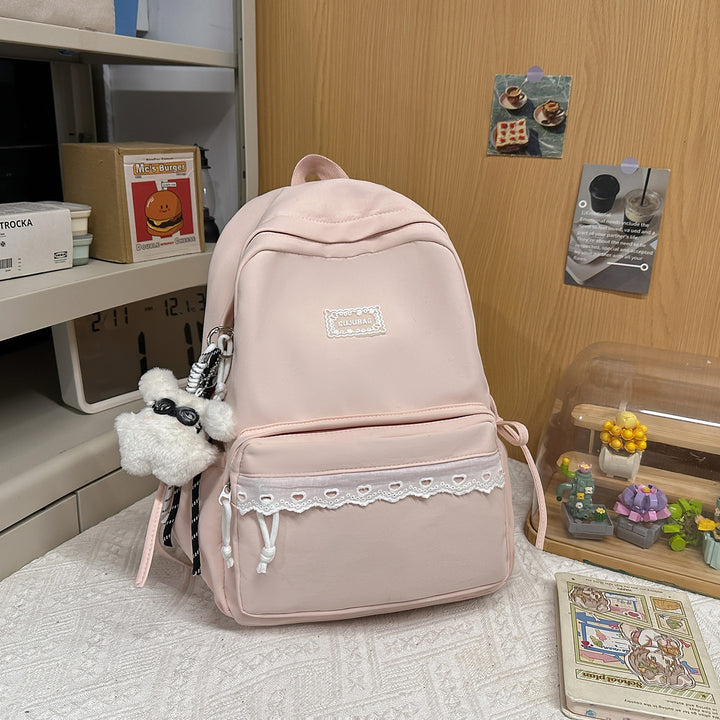Stylischer kompakter Mini-Rucksack mit niedlichen Akzenten Karnz