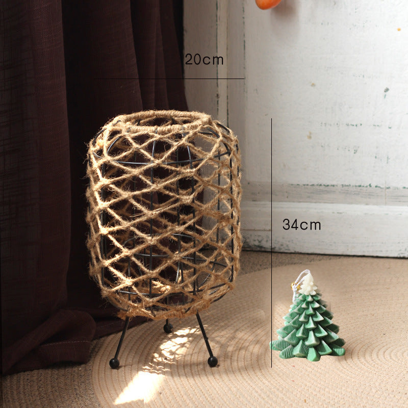 Dekorativer Korb mit Naturfaser-Design Karnz