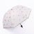 Damen Faltbarer Regenschirm mit elegantem Federdesign Karnz