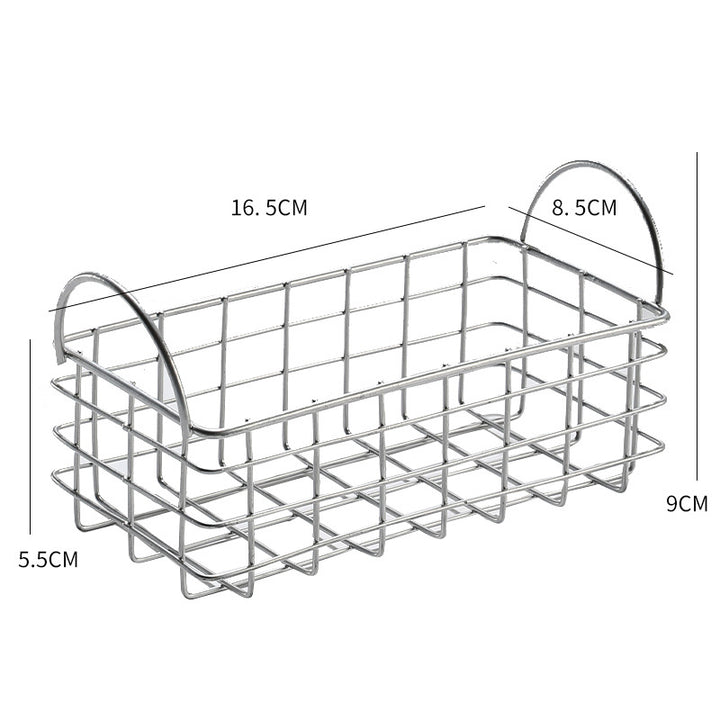 Unisex Drahtaufbewahrungskorb mit ergonomischen Griffen Karnz