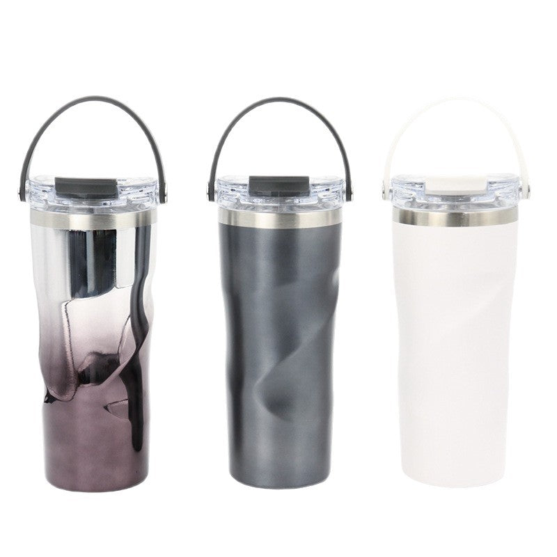 Damen isolierte Trinkflasche mit ergonomischem Design Karnz