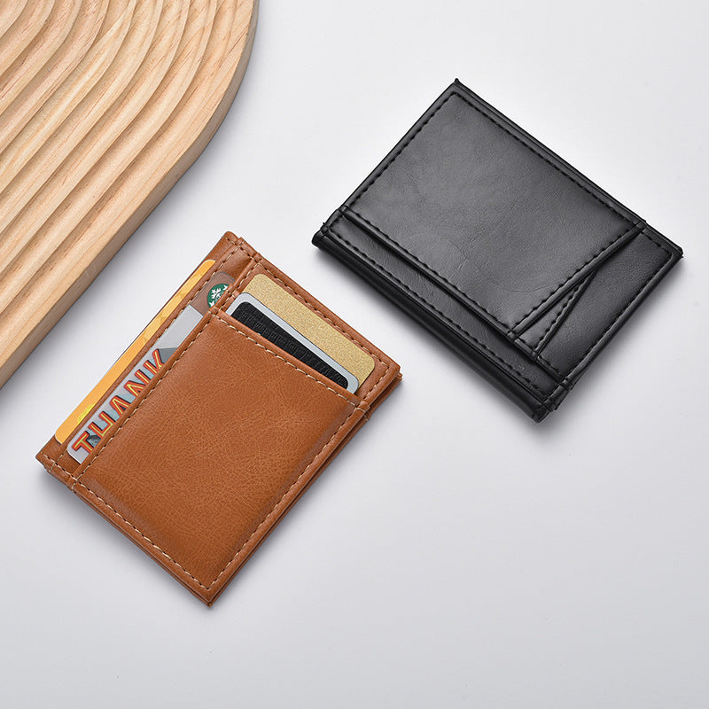 Minimalistische Leder Kartenetui Karnz