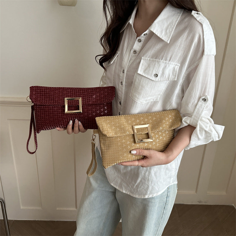 Elegante Texturierte Clutch Tasche