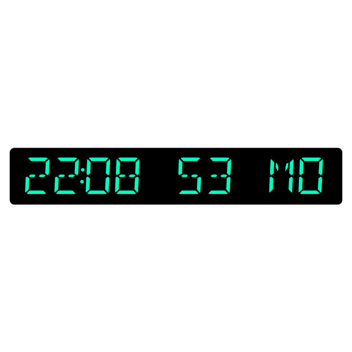 Digitaler Wandwecker mit grossem LED-Display Karnz