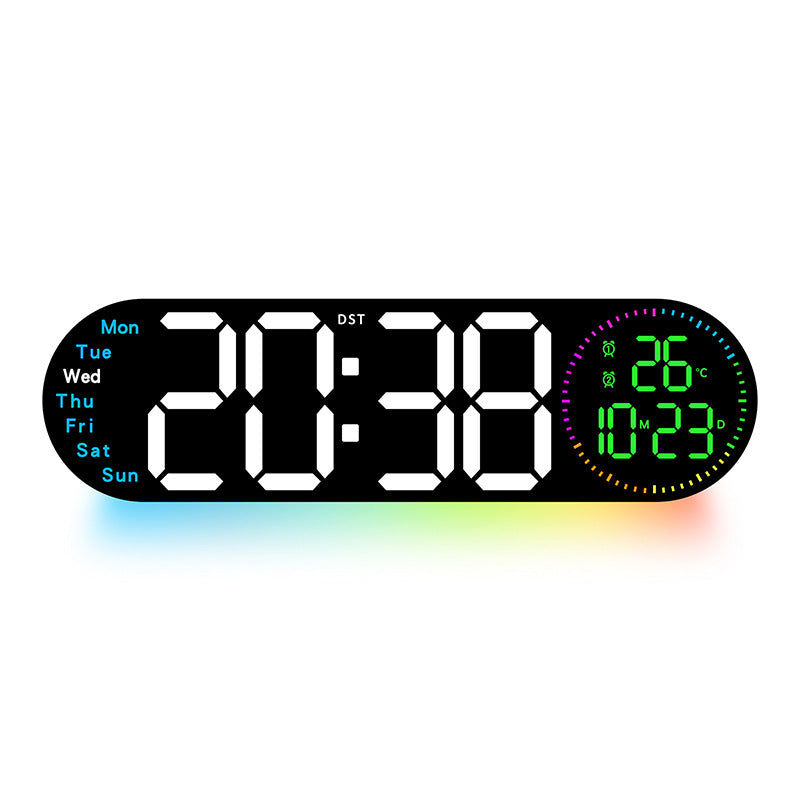 Digitaler Multifunktionswecker mit Temperatur und Wetteranzeige Karnz