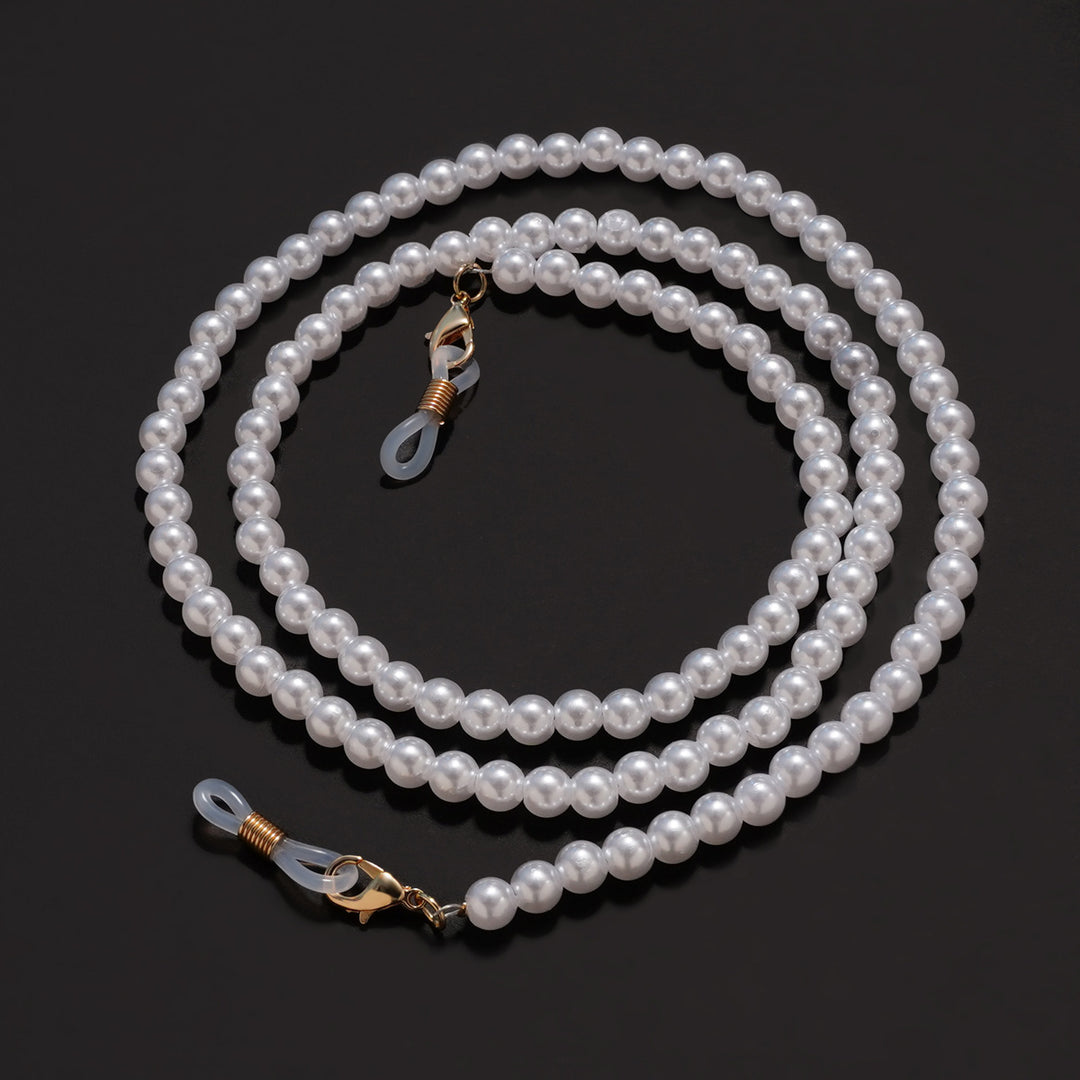 Perlencollier mit Praktischem Kettenhalter Karnz