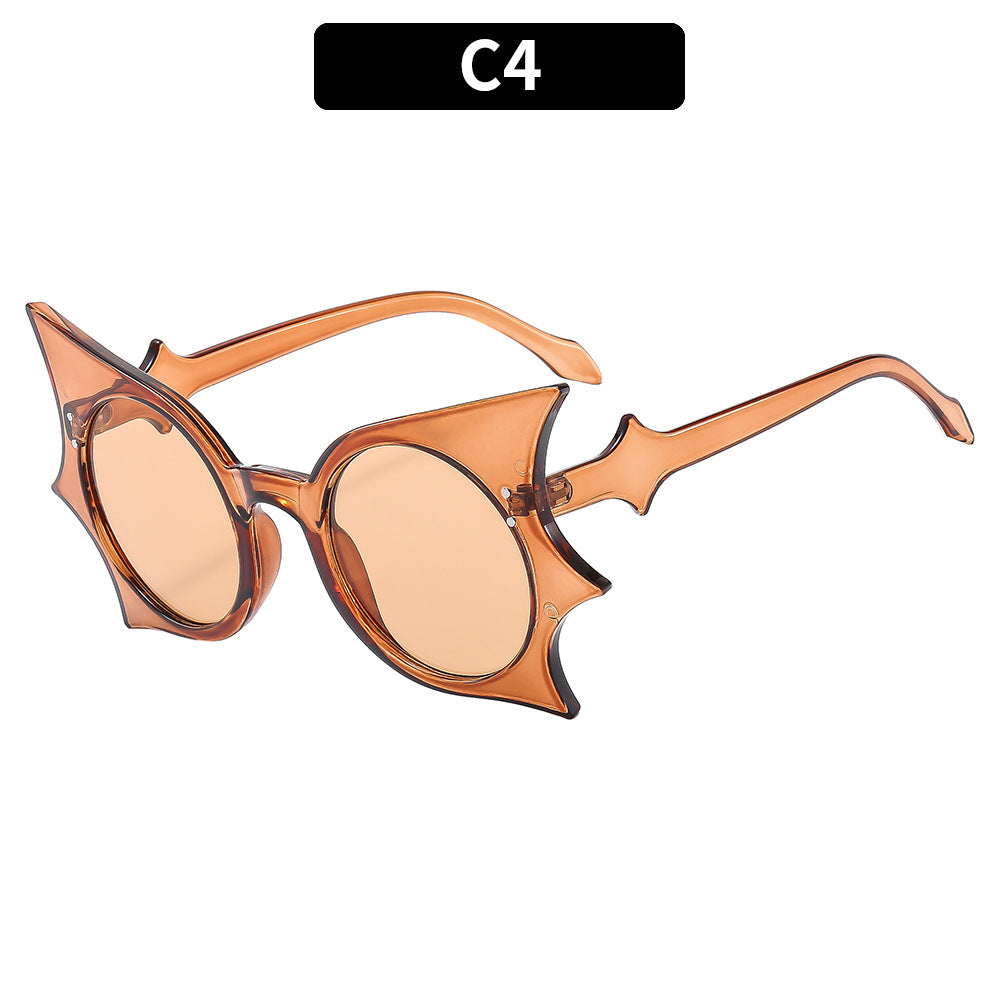 Künstlerische Skulpturale Katzenaugen-Sonnenbrille