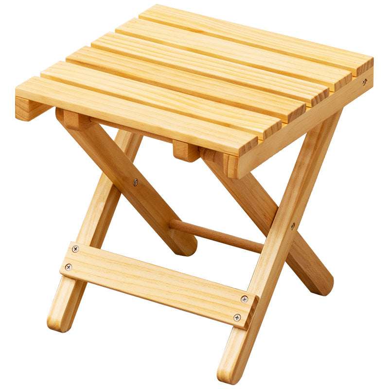 Klappbarer Hocker Aus Nachhaltigem Holz Karnz