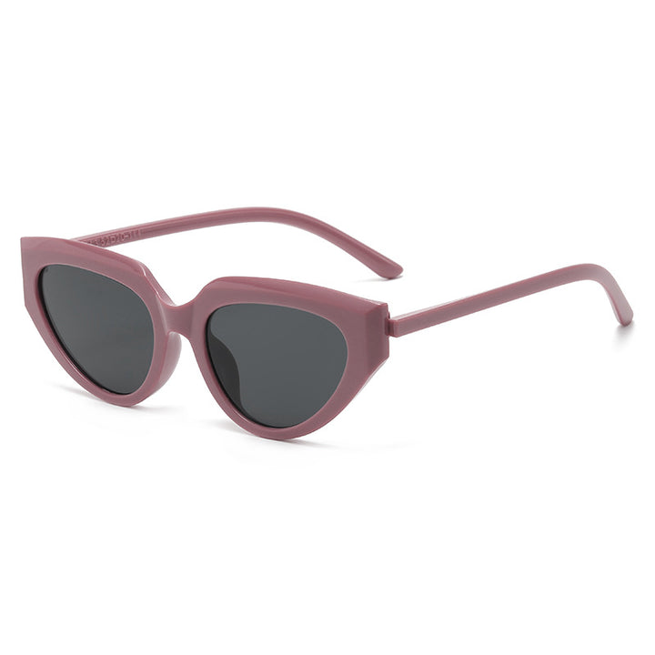 Damen stylische Cat-Eye Sunglasses mit strapazierfähigem Kunststoffrahmen Karnz