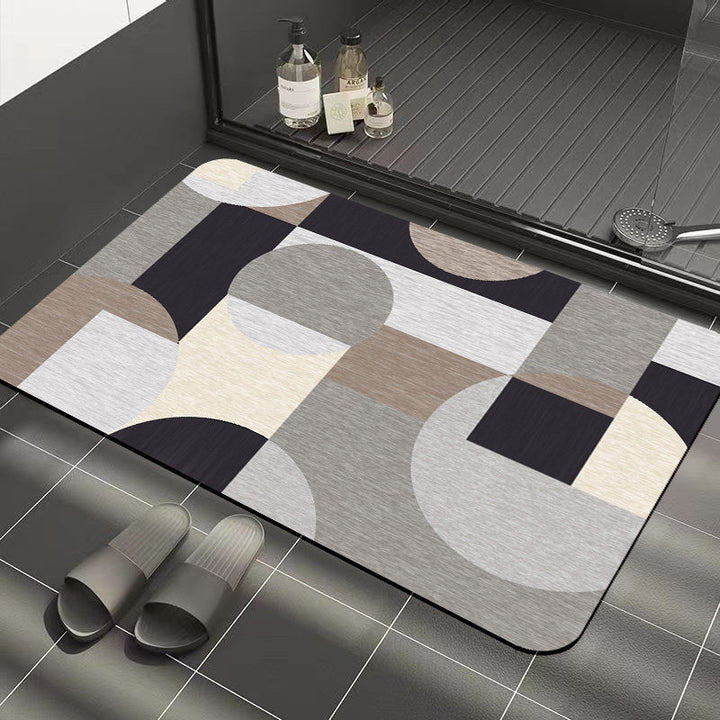 Abstraktes geometrisches Design Teppich