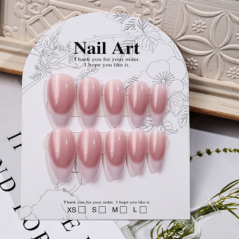 Elegante Französische Tipp Press-On Nagelspitzen Karnz